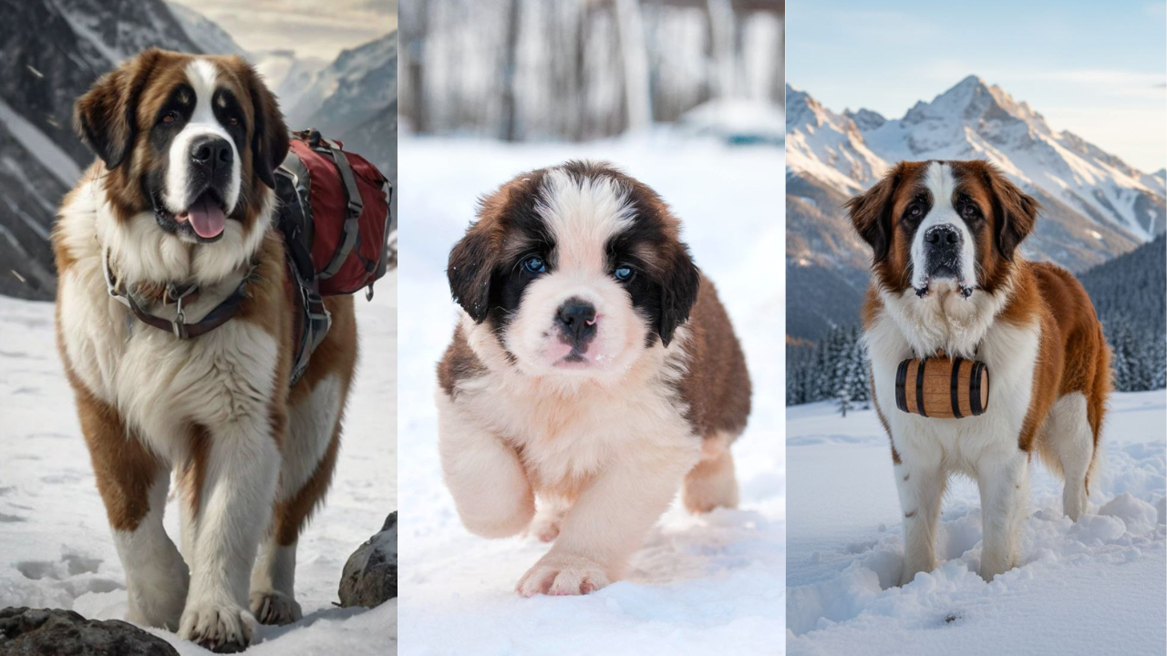 St. Bernard – The Gentle Giant and the Most Intelligent Dog Breed