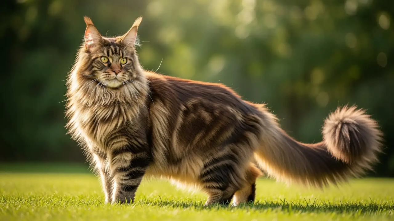 Maine coon Cat breed