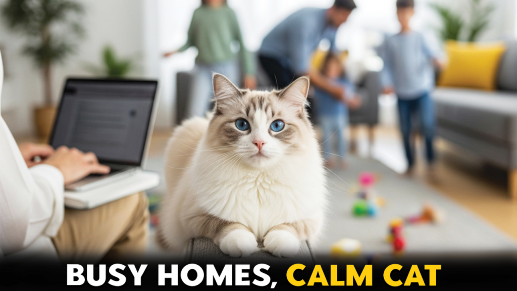 Cat Breeds That Thrive in Busy Homes
