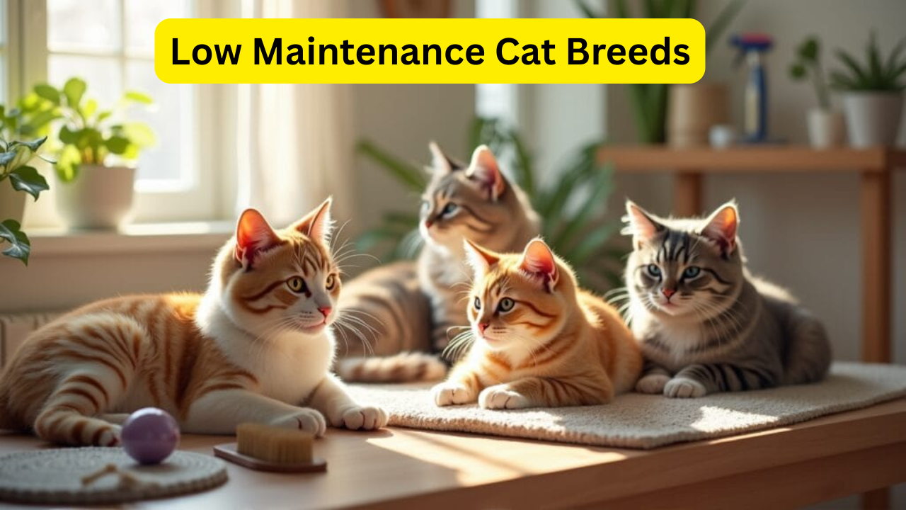 Low Maintenance Cat Breeds